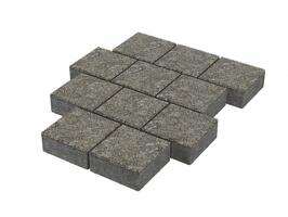  Тротуарная плитка Stellard Квадрат 200x200x80 мм Китайский гранит: внешний вид